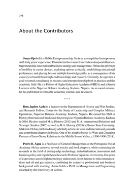 About the Contributors