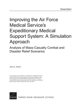 Improving the Air Force Medical Service's