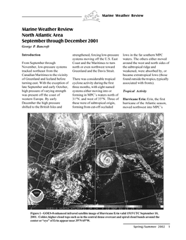 Marine Weather Reviewnorthatlantic.P65