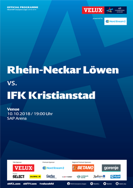 Rhein-Neckar Löwen IFK Kristianstad
