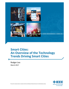 An Overview of the Technology Trends Driving Smart Cities