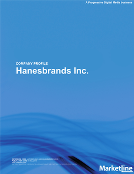 Hanesbrands Inc