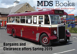 Bargains and Clearance Offers Spring 2019