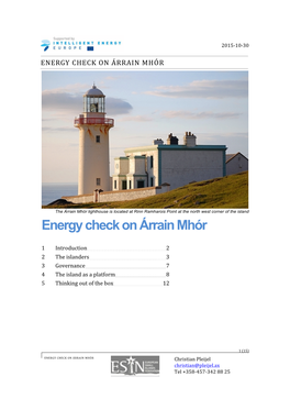 Arranmore Island, County Donegal, 3 Islands Federation (ESIN)