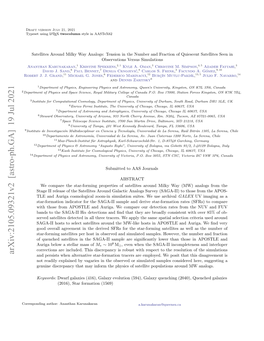 Satellites Around Milky Way Analogs: Tension in the Number and Fraction