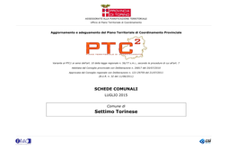 Settimo Torinese Comune Di Settimo Torinese Schede Comunali PTC2