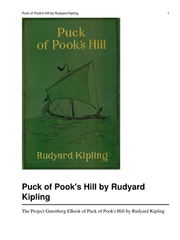 Puck of Pook's Hill by Rudyard Kipling 1