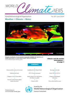 World Climate News, No. 25, June 2004