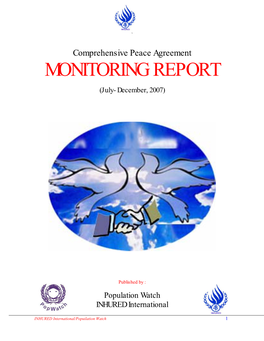 Monitoring Report