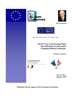 The EU Face to the Foreign Policy Diversification of Cuba and Its Changing Political Landscape