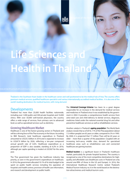 Life Sciences and Health in Thailand