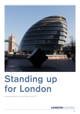 Standing up for London
