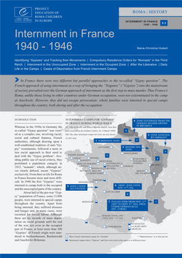 Internment in France 1940