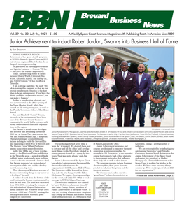 JULY 26, 2021 BBN BREVARD BUSINESS NEWS Online at Brevardbusinessnews.Com