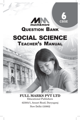 SOCIAL SCIENCE Teacher’S Manual