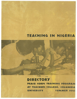 Nigeria 7 Training Directory
