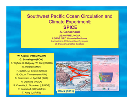 Southwest Pacific Ocean Circulation and Climate Experiment: SPICE A