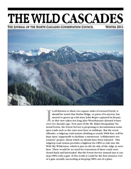 The Journal of the North Cascades Conservation Council Winter 2011