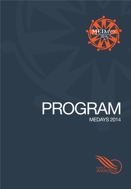 Medays-2014-Program.Pdf