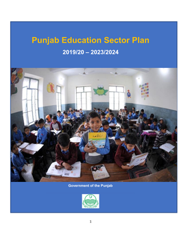 Punjab Education Sector Plan