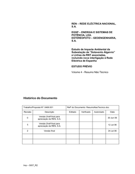 Resumo Não Técnico