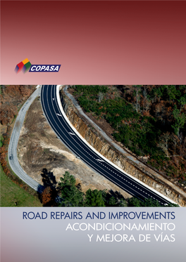Road Repairs and Improvements Acondicionamiento Y Mejora De Vías