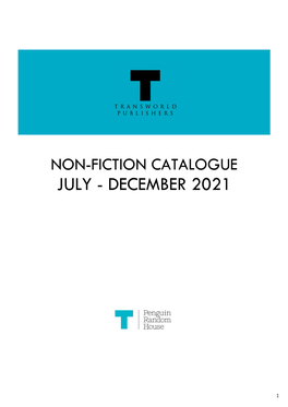 Transworld Non-Fiction Jul-Dec 2021