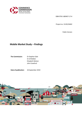 Mobile Market Study – Findings