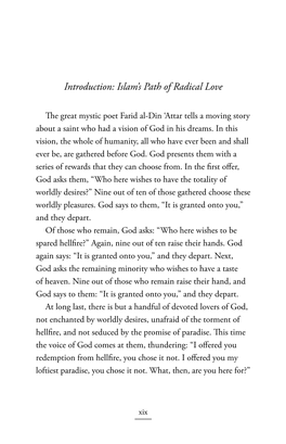 Islam's Path of Radical Love