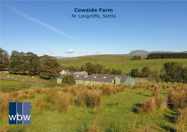 Cowside Farm Nr Langcliffe, Settle