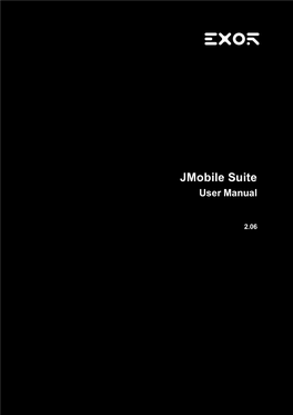 Jmobile Suite User Manual