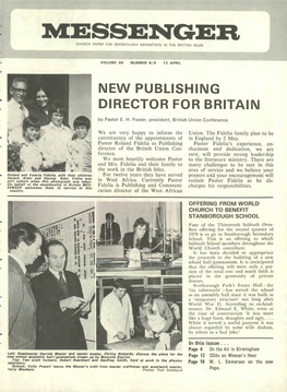 British Advent Messenger for 1979