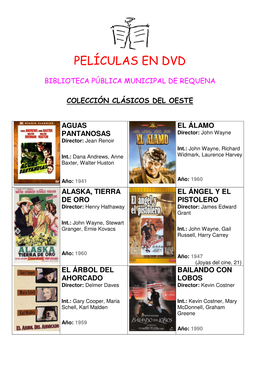 Películas En Dvd