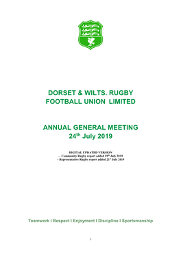 Composite Reports AGM 2019-07-21