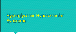 Hyperglycemia