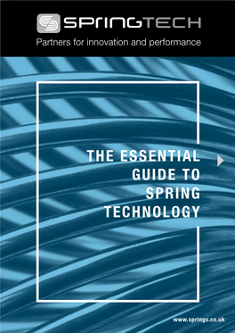 The Essential Guide to Spring Technology