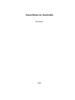 Anarchism in Australia