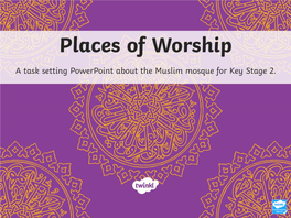 Features of a Mosque Presentation