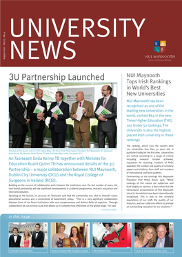 3U Partnership Launched