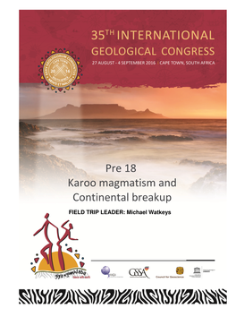 Pre 18 Karoo Magmatism and Continental Breakup