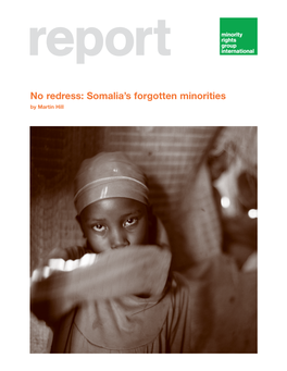 No Redress: Somalia's Forgotten Minorities