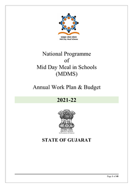 Annual Work Plan & Budget 2021-22