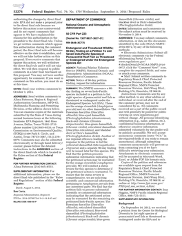 Federal Register/Vol. 79, No. 170/Wednesday, September 3, 2014/Proposed Rules