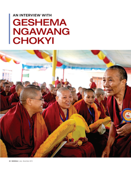 Geshema Ngawang Chokyi