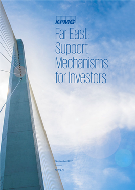 Far East: Support Mechanisms for Investors