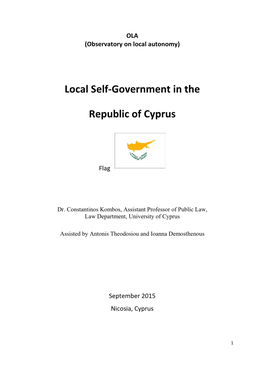 Final Local Administration in Cyprus 1 REVIEWED JJ-1