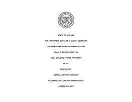 FY17 Building System Inventory