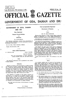 Official Gazette ·Governmentof