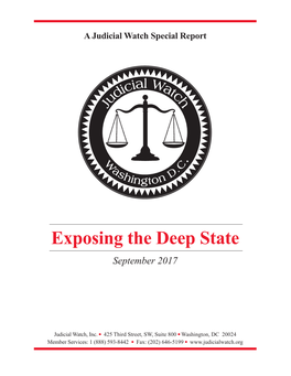 Exposing the Deep State