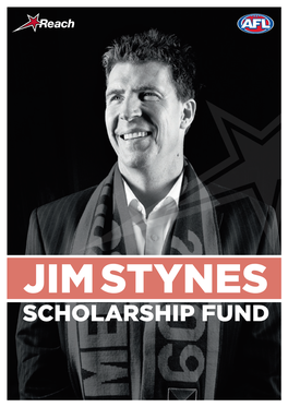 Scholarship Fund Jim Stynes Scholarship Fund